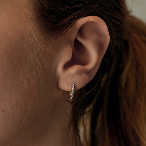 Boucles d'oreilles messika Boucles d'oreilles Gatsby en Or rose 18k Diamant 58 Facettes DV31027-1