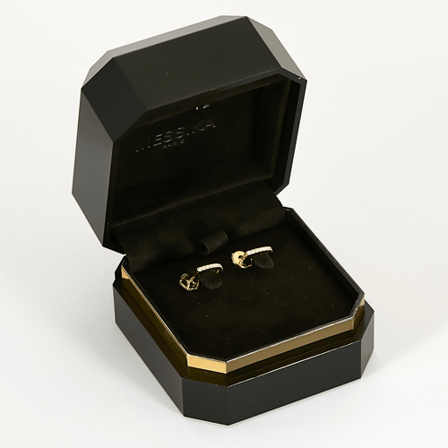 Boucles d'oreilles messika Boucles d'oreilles Gatsby en Or rose 18k Diamant 58 Facettes DV31027-1
