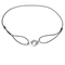 Bracelet DINH VAN - Menottes R8 - Bracelet cordon et or gris, diamants 58 Facettes DV31314-1