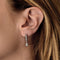 Boucles d'oreilles Boucles d'oreilles en Or blanc 18k Diamant 58 Facettes DV31196-6
