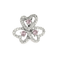 Boucles d'oreilles Boucles d'oreilles en Or blanc 18k Diamant and Saphir 58 Facettes DV31196-7