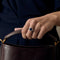 Bague Bague marguerite en or gris, saphir et diamants 58 Facettes DV16843-18-54-3