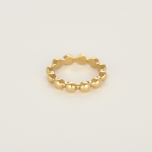 Bague 49 CHANEL - Alliance perlée or jaune 58 Facettes DV28077-4