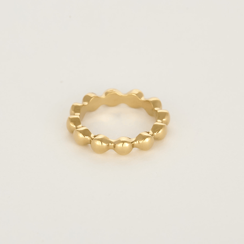 Bague 49 CHANEL - Alliance perlée or jaune 58 Facettes DV28077-4