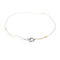 Bracelet Dinh Van - Double coeurs - Bracelet en or blanc 18K (750 millièmes) 58 Facettes DV31202-1