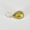 Boucles d'oreilles Paire de Pendants d'oreilles en or gris, quartz lemon et diamants 58 Facettes DV16843-14