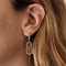 Boucles d'oreilles Paire de Pendants d'Oreilles en or 14K, citrine et diamants 58 Facettes DV16843-22