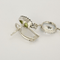 Boucles d'oreilles Boucles d'oreilles pendantes en or blanc, diamant, améthyste, topazes, péridot, améthyste 58 Facettes DV16843-25