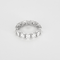 Bague 55 Alliances en Or blanc 18k Diamant 58 Facettes DV31589-1
