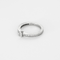 Bague 50 Chaumet -Eclat d'Eternité  - Bague en platine, diamant poire 0.18 carat environ. 58 Facettes DV22486-8