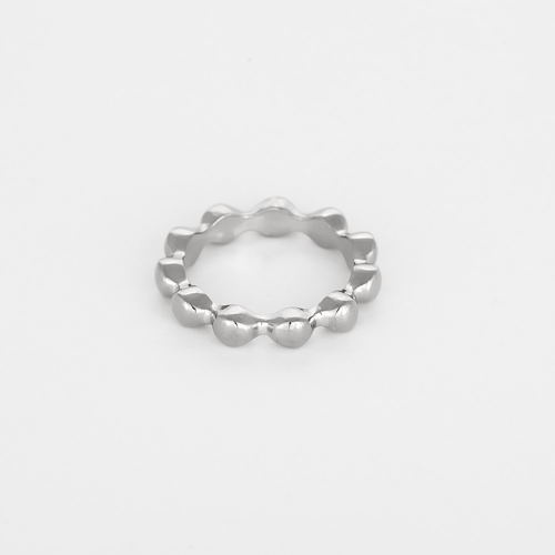 48 CHANEL – Alliance perlée en or gris 58 Facettes DV28077-5