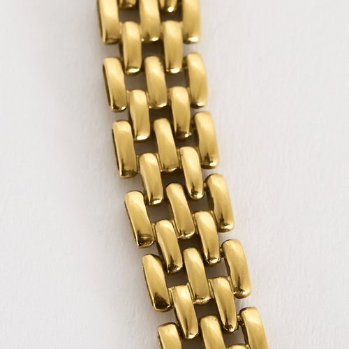 Collier Collier en Or jaune 18k Diamant and Saphir 58 Facettes DV31210-3