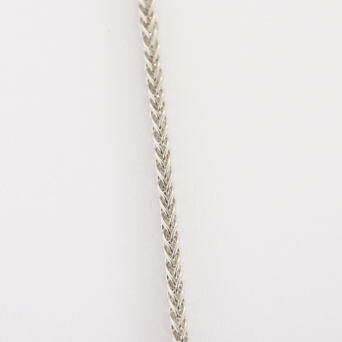 Collier Collier en or gris, diamants et topazes bleues, citrines 58 Facettes DV16843-11