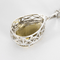 Collier Collier et pendentif en or gris 14K, quartz lemon et diamants 58 Facettes DV16843-3