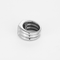 Bague CHOPARD - Happy diamond - Bague en or gris godronné et diamants 58 Facettes DV28992-2-50-2