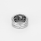 Bague CHOPARD - Happy diamond - Bague en or gris godronné et diamants 58 Facettes DV28992-2-50-2
