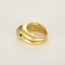 Bague 47.5 CHAUMET - Liens - Bague jonc en or jaune et diamants 58 Facettes DV31565-4
