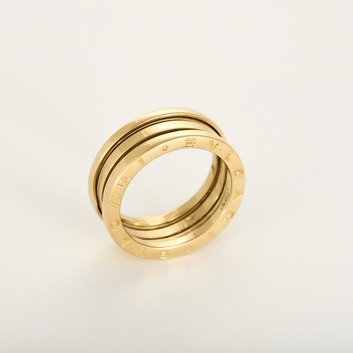 Bague 59 BULGARI - B Zero1 - Bague or jaune 58 Facettes DV0315-21