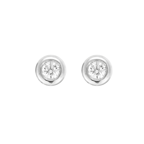 Boucles d'oreilles Boucles d'oreilles Platine Diamant 58 Facettes DV31499-2