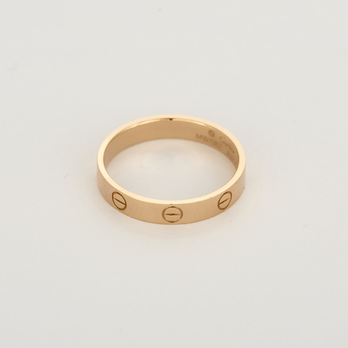 Bague 58 CARTIER - LOVE - Bague en or rose 58 Facettes DV31746-1