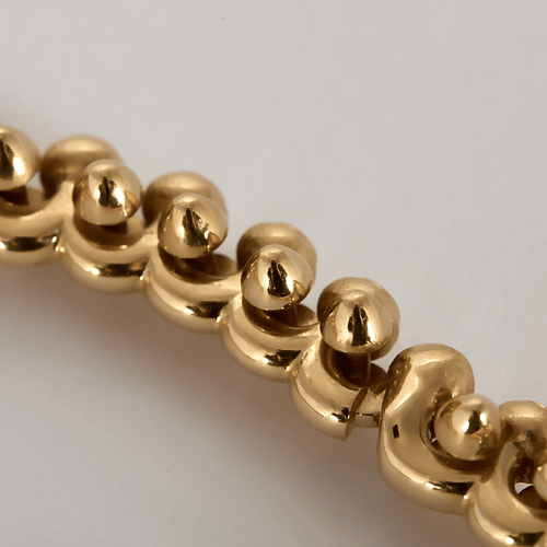 Bracelet CARTIER - Clash - Moyen modèle -  Bracelet en or rose et diamants 58 Facettes DV31731-4