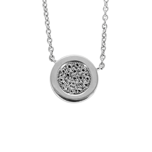 Collier Fred - Miss Fred Moon - Collier en or blanc et diamants 0,30 carat 58 Facettes DV28006-6