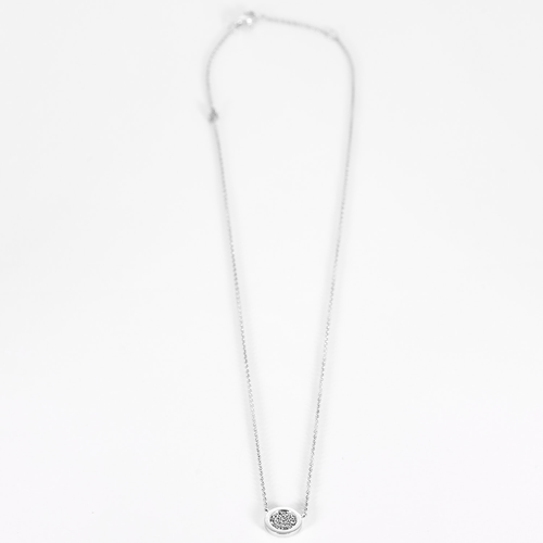 Collier Fred - Miss Fred Moon - Collier en or blanc et diamants 0,30 carat 58 Facettes DV28006-6