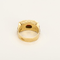 64 Bague en Or jaune 18k grenat  and Saphir 58 Facettes DV2198-4