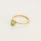 Bague 52.5 Bague en Or jaune 18k Tourmaline and Diamant 58 Facettes DV31571-1