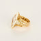 Bague 49 Bague or jaune diamant marquise 4.48 carats et petits diamants 58 Facettes DV31430-3