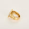 Bague 49 Bague or jaune diamant marquise 4.48 carats et petits diamants 58 Facettes DV31430-3