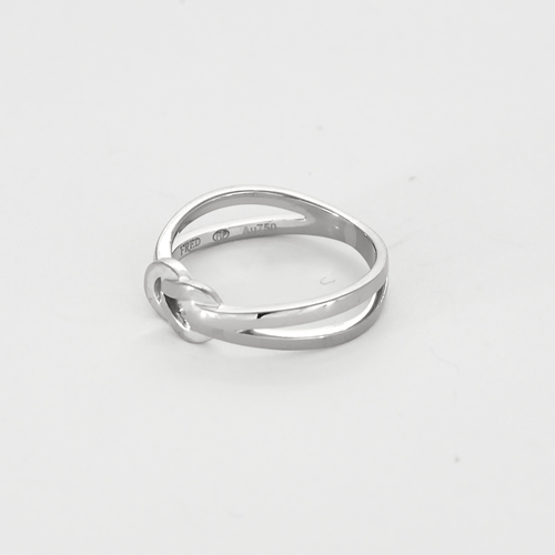 Bague 50 FRED- Chance Infinie - Bague en or blanc. Petit Modèle. 58 Facettes DV26859-3-50-2