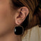 Pomellato - Victoria - Boucles d'oreilles en or rose, jais
