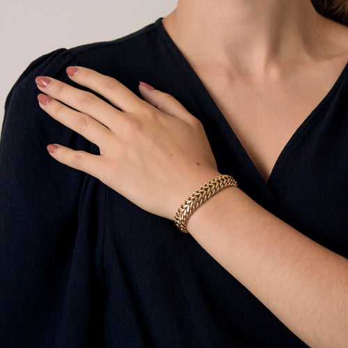 Bracelet en Or jaune 18k