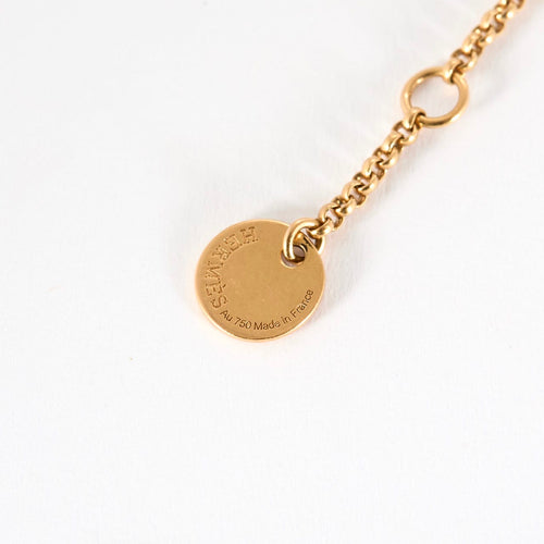 Bracelet Hermes Bracelet Clou d'H en Or rose 18k 58 Facettes DV31861-1