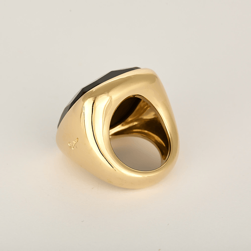 Pomellato - Victoria - Bague en or rose et jais