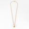 CHOPARD - Happy Diamonds - Élégant collier en or jaune et diamant