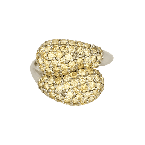 Bague en Or jaune 14k Diamant