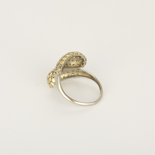 Bague en Or jaune 14k Diamant