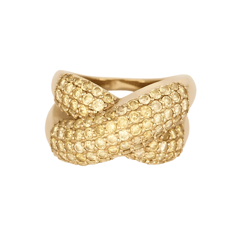 Bague en Or rose 18k Diamant