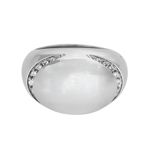 Bague en Or blanc 18k Diamant