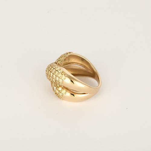 Bague en Or rose 18k Diamant