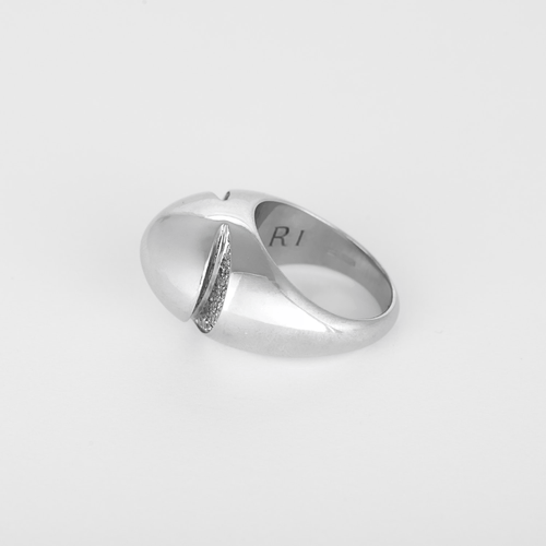 Bague en Or blanc 18k Diamant