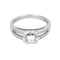Bague 54 Mauboussin - Chance of love n°2 - Bague or gris et diamants 58 Facettes DV31088-1