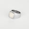 51 Fred Paris Collection : Pain de Sucre - Moyen modèle - Bague or gris et pierre de lune 58 Facettes DV31348-1