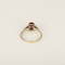 Bague 55 Bague en or blanc ornée d’un rubis de 1,50 carat, épaulé de diamants pour 0,12 carat au total 58 Facettes DV31868-2