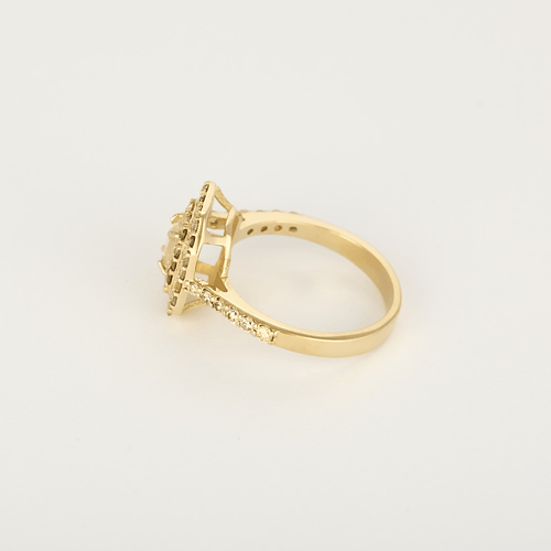 Bague en Or blanc 14k Diamant