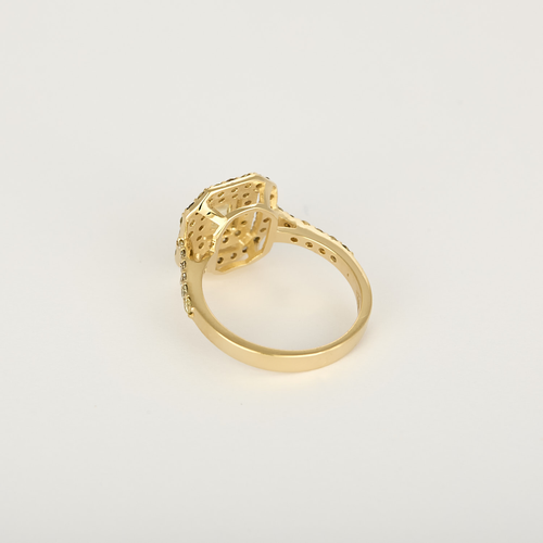 Bague en Or blanc 14k Diamant