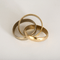 Bague 61 CARTIER - Trinity - Modèle Extra Large - Alliance trois ors 58 Facettes DV31737-1