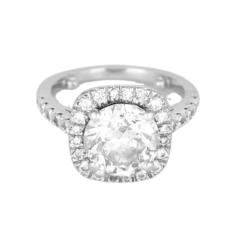 Bague en Or blanc 18k Diamants